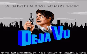 Deja Vu - A Nightmare Comes True!! screen shot title